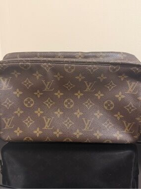 Louis Vuitton Monogram Trousse Toiletry Pouch in Brown